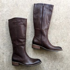 Coldwater Creek | Brown Leather Riding Boots
